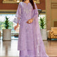 Organza Silk  Embroidery Party wear suit
