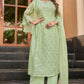 Organza Silk  Embroidery Party wear suit