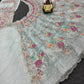 Organza Silk Designer Sequins Lehenga - MYLUXURY LANE ENTERPRISE