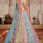 Elegant Chanderi Zari Work Lehenga for Festive Occasions - MYLUXURY LANE ENTERPRISE