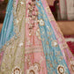 Elegant Chanderi Zari Work Lehenga for Festive Occasions - MYLUXURY LANE ENTERPRISE