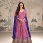 Premium Embroidered Gown With Dupatta