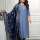 Premium Roman Silk Designer Ladies Kurti - MYLUXURY LANE ENTERPRISE