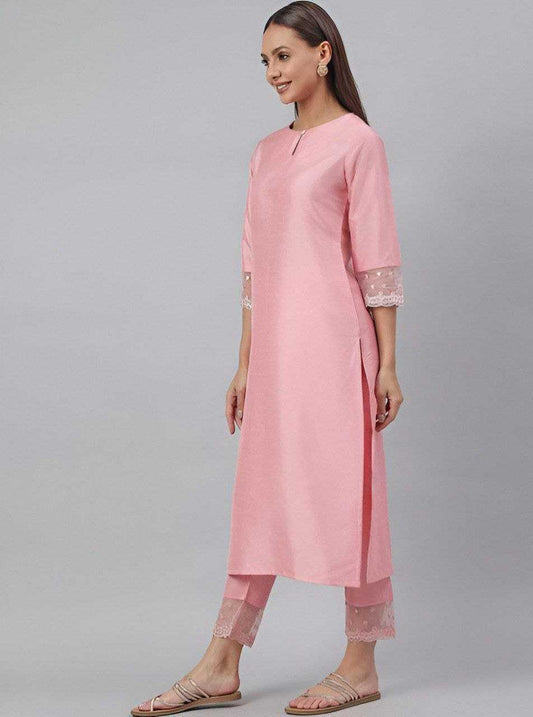 Premium Roman Silk Straight Cut Suit