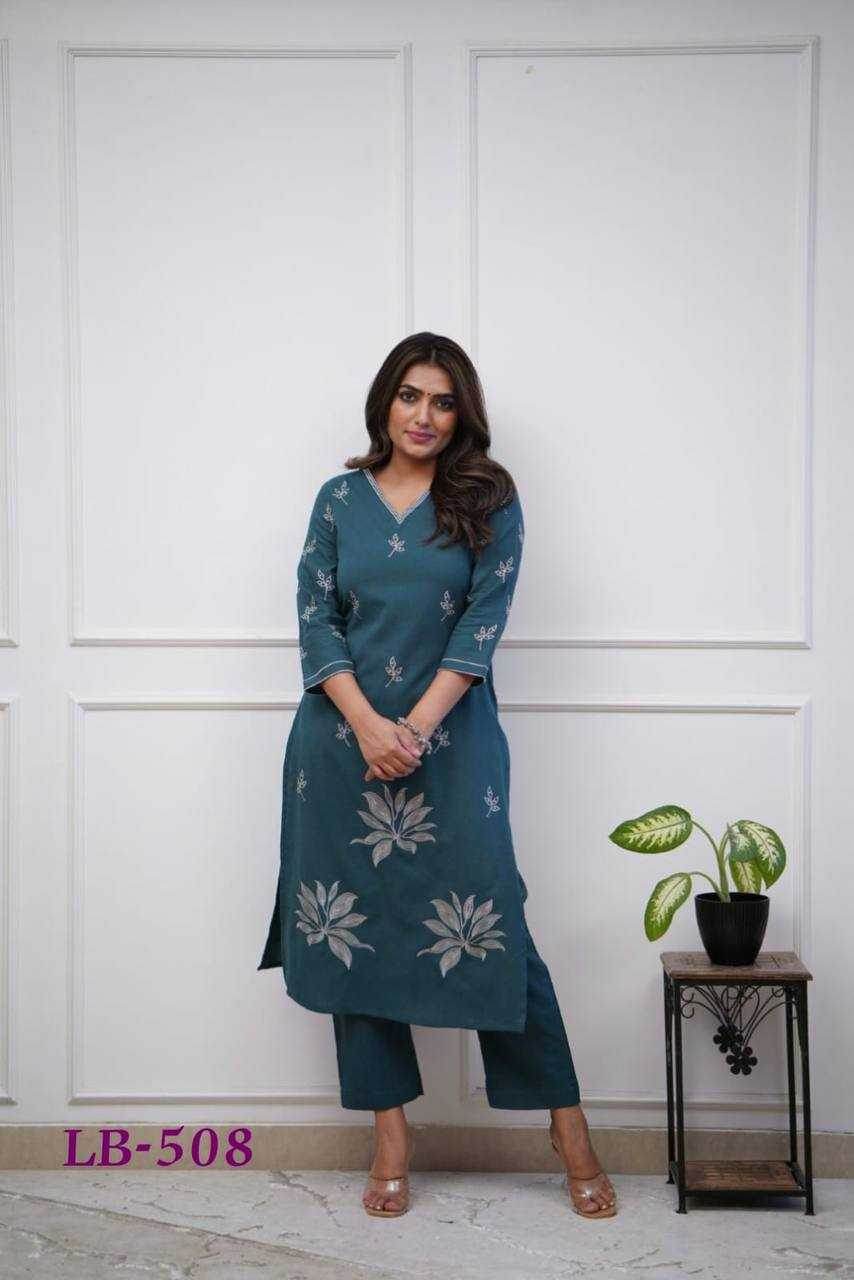 Premium Roman Silk Casual Workwear Long Kurti - MYLUXURY LANE ENTERPRISE