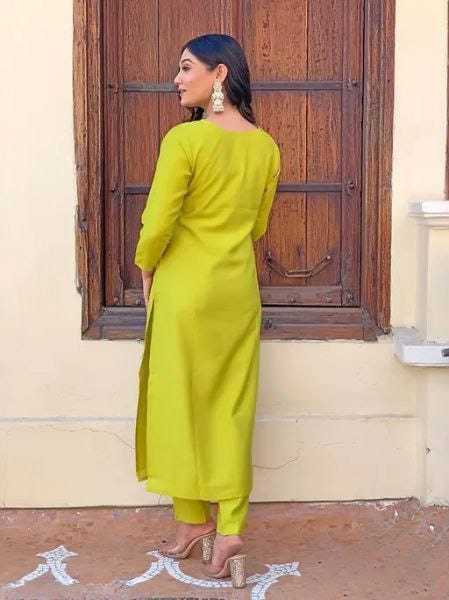 Premium Roman Silk  Suit