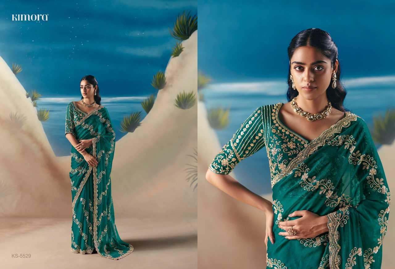 Premium Silk Embroidered Sarees - MYLUXURY LANE ENTERPRISE