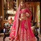 Premium Silk Sequins Lehenga With Cancan