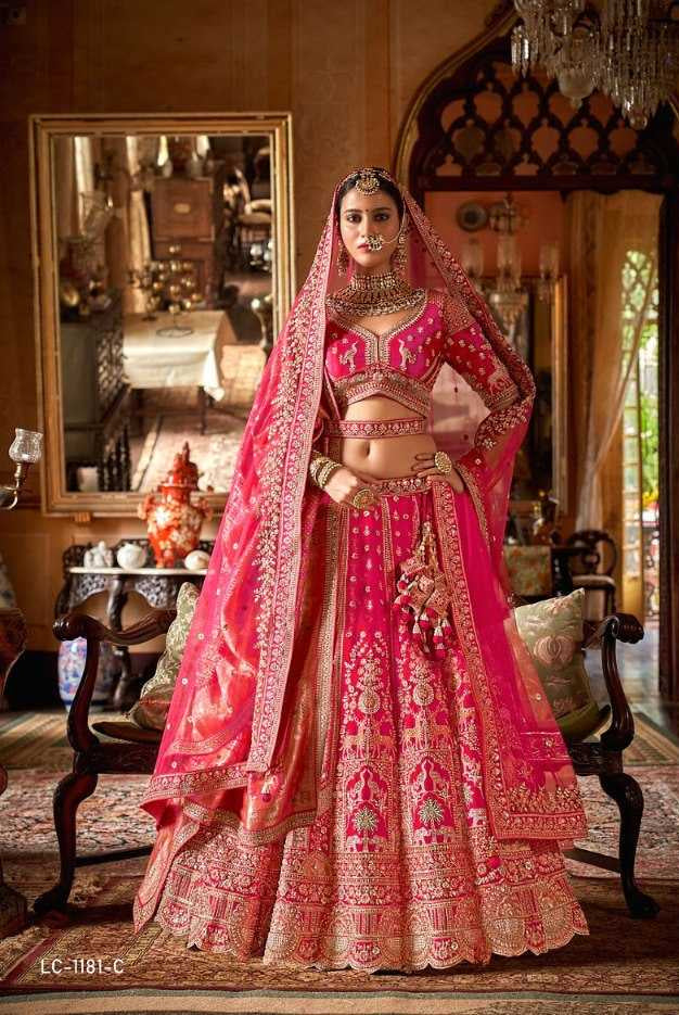 Premium Silk Sequins Lehenga With Cancan