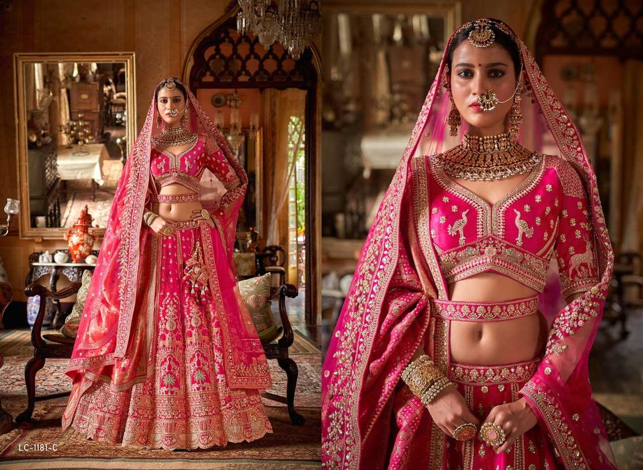 Premium Silk Sequins Lehenga With Cancan