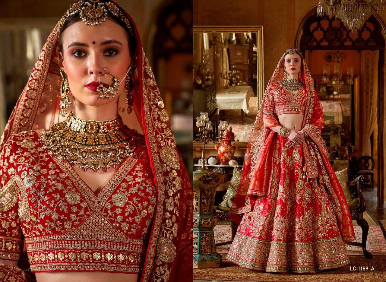 Premium Silk Sequins Lehenga With Cancan