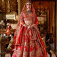 Premium Silk Sequins Lehenga With Cancan
