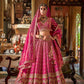 Premium Silk Sequins Lehenga With Cancan