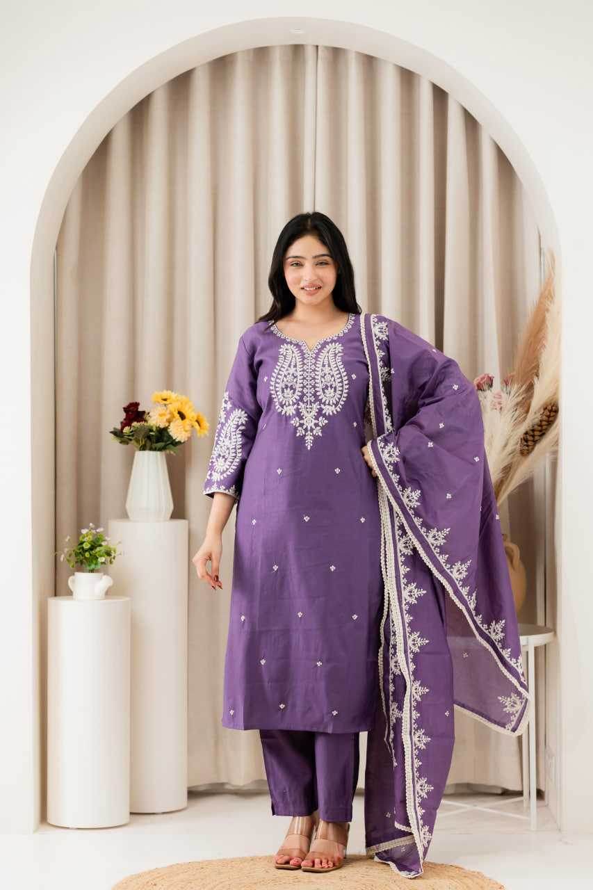 Premium Embroidery Party Wear Dresses - MYLUXURY LANE ENTERPRISE