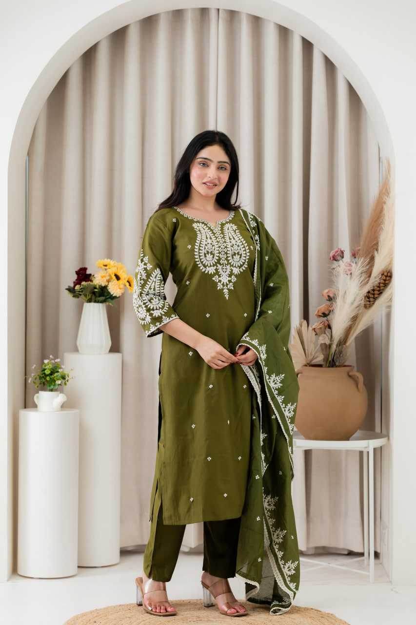 Premium Embroidery Party Wear Dresses - MYLUXURY LANE ENTERPRISE