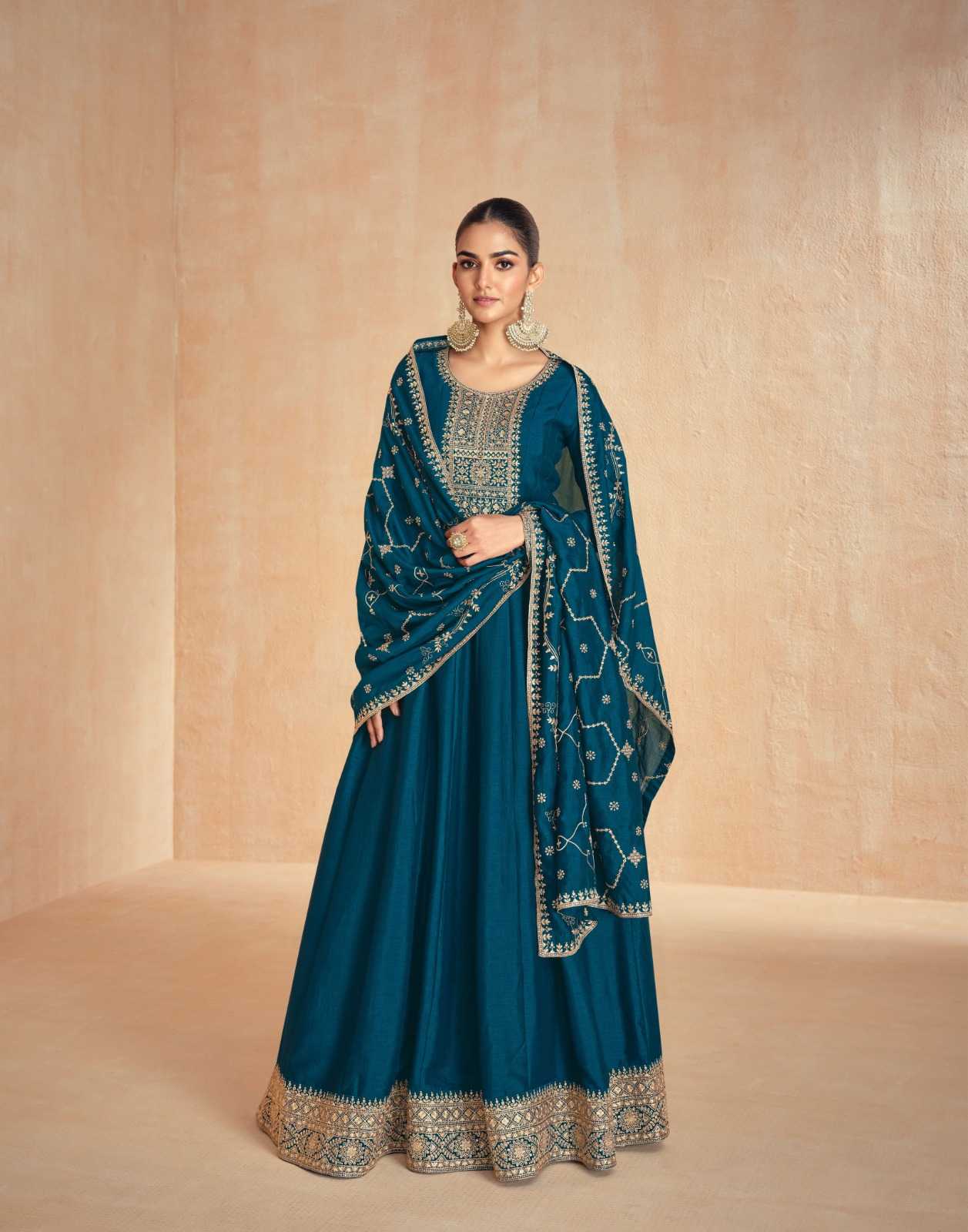 Premium Silk  Party Gown