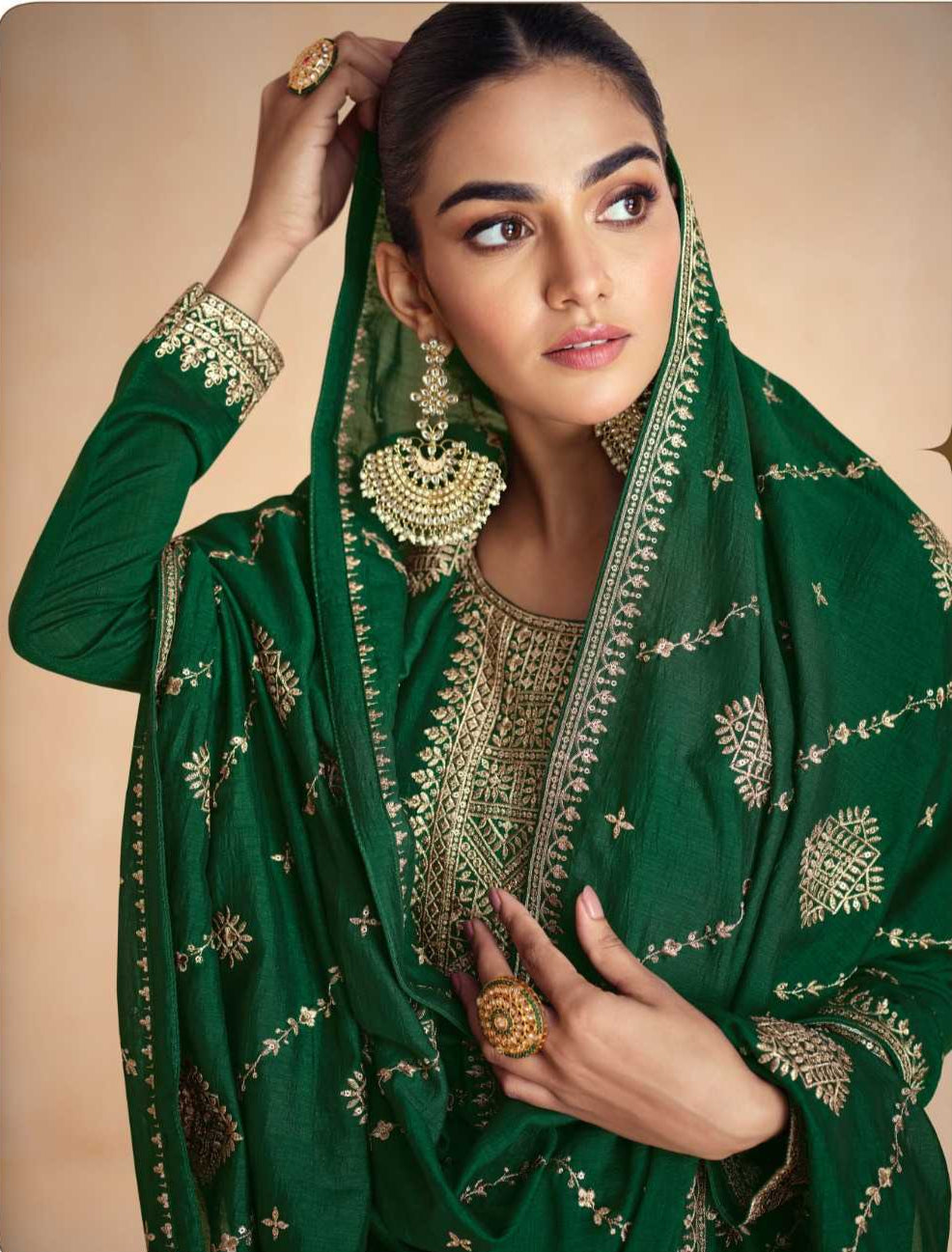 Premium Silk  Party Gown