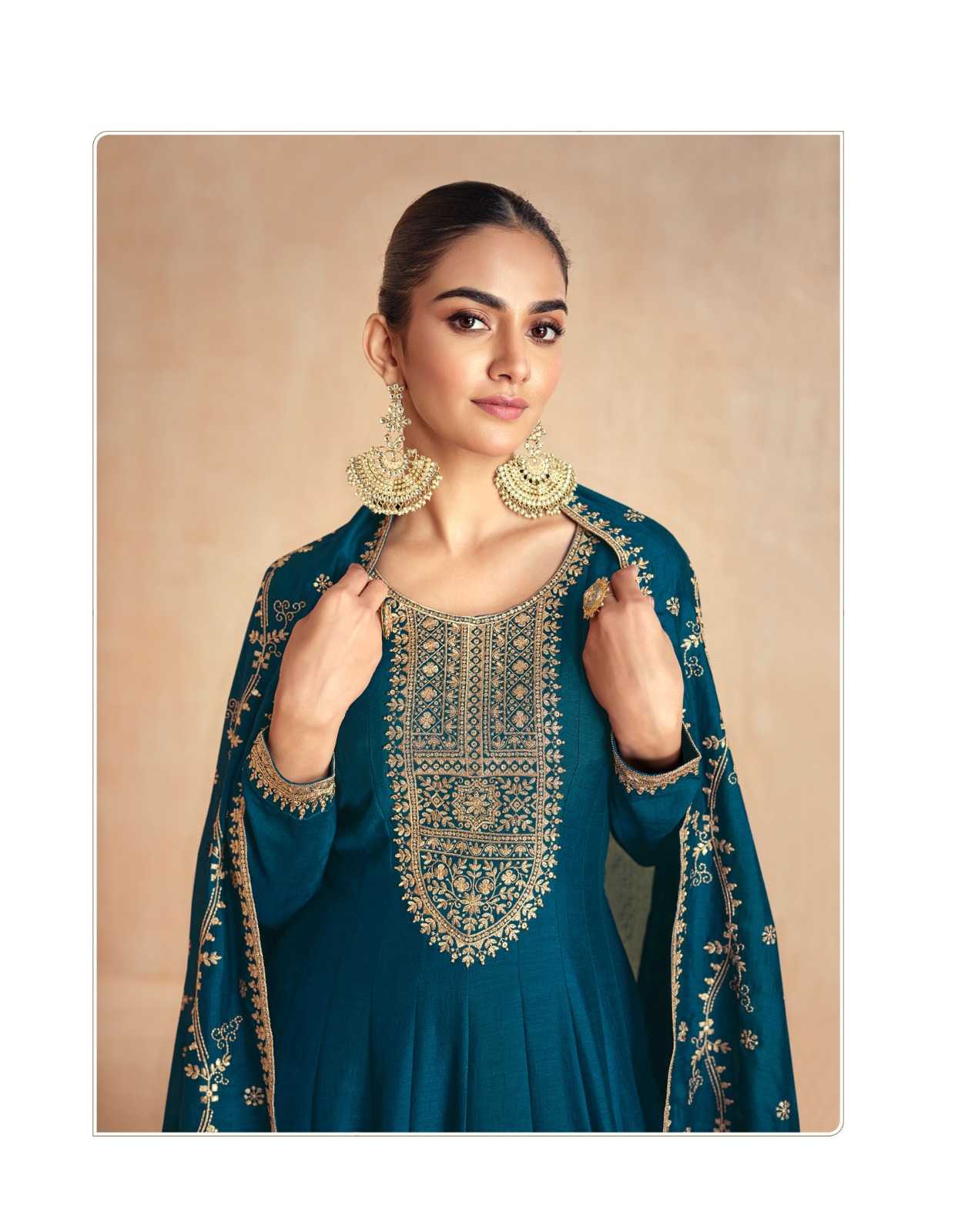Premium Silk  Party Gown