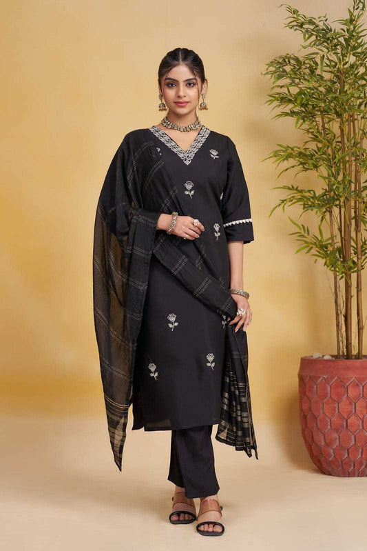 Premium Silk Embroidered Kurti