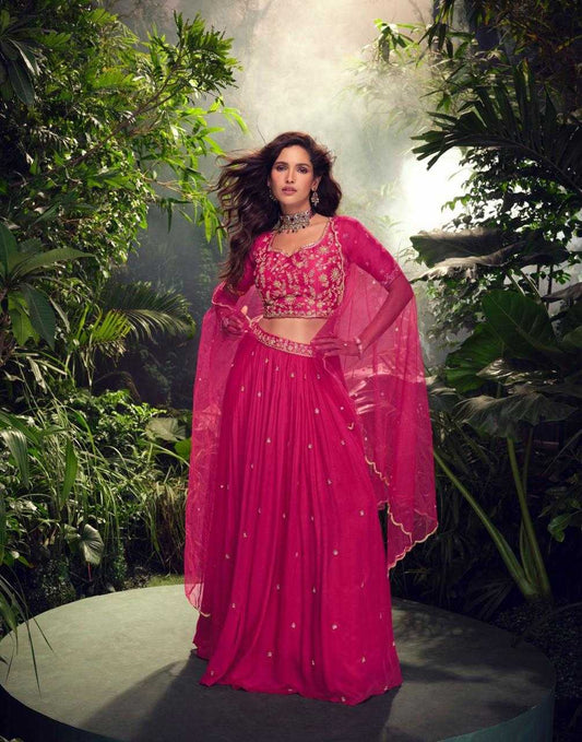 Premium Silk Embroidered Lehenga for Elegant Occasions