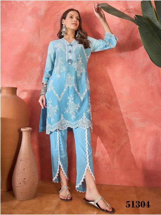 Pure Cotton Embroidered Chikankari Kurtis - MYLUXURY LANE ENTERPRISE
