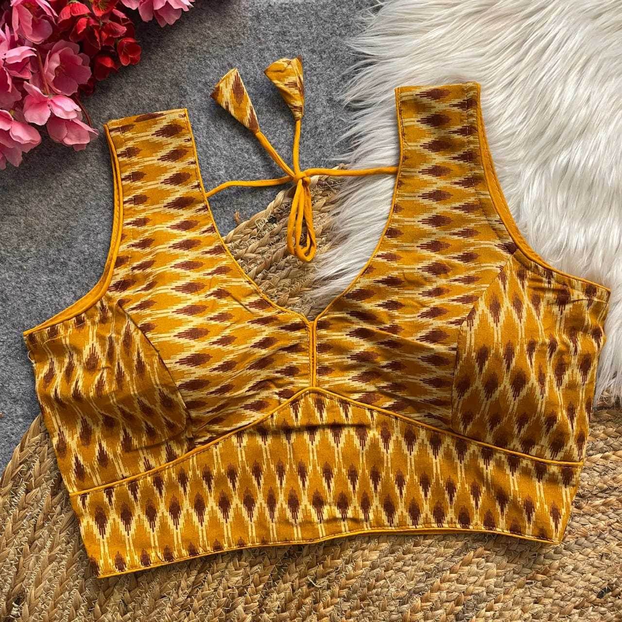 Pure Cotton Readymade Blouse - MYLUXURY LANE ENTERPRISE