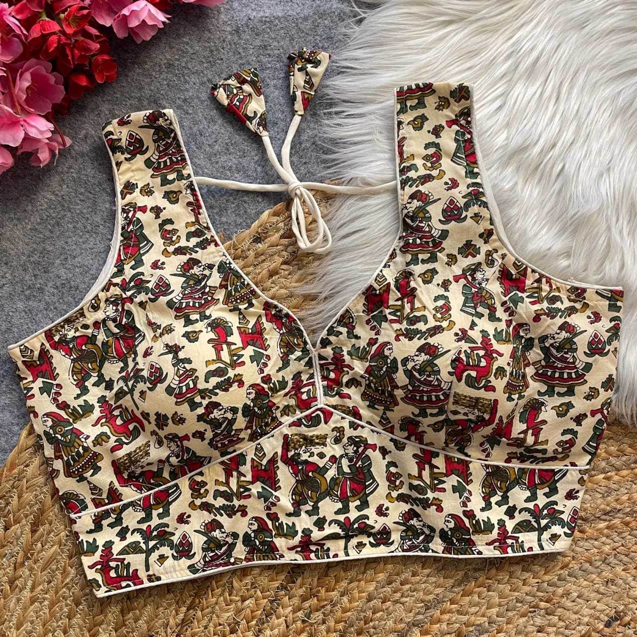 Pure Cotton Readymade Blouse - MYLUXURY LANE ENTERPRISE