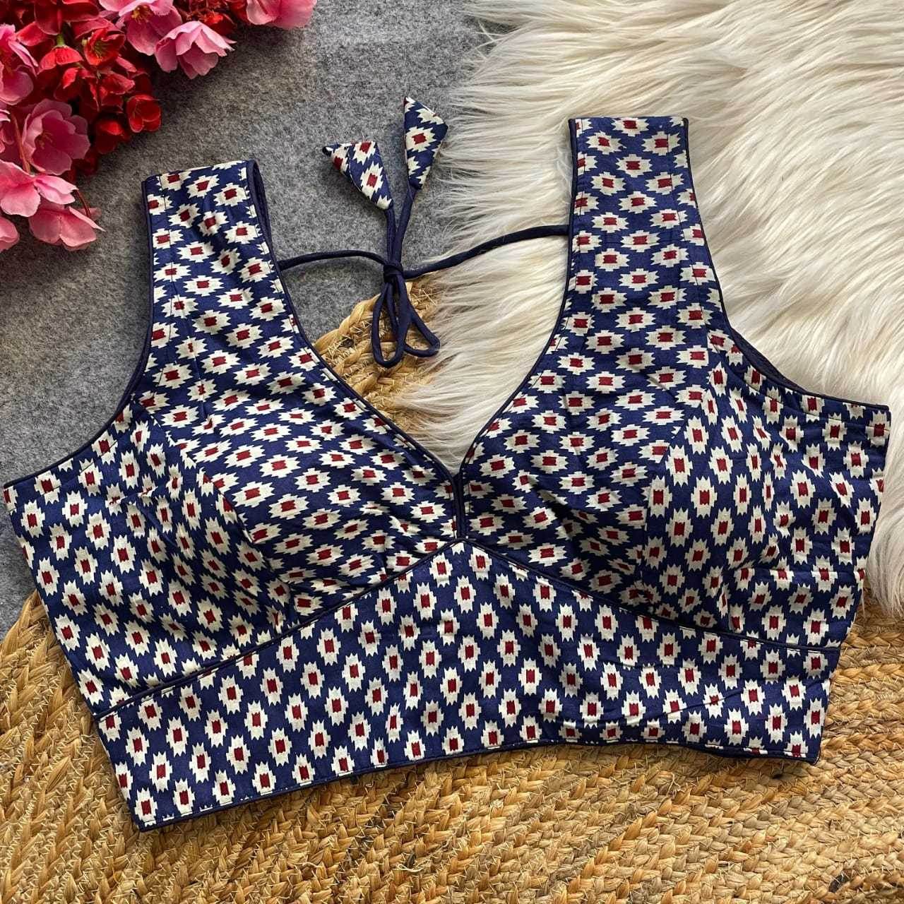 Pure Cotton Readymade Blouse - MYLUXURY LANE ENTERPRISE