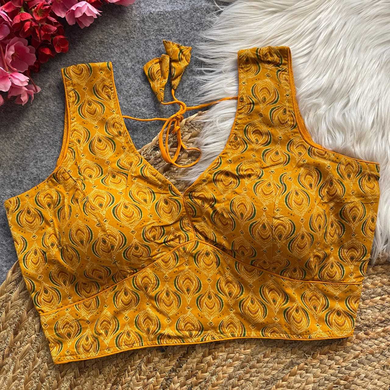 Pure Cotton Readymade Blouse