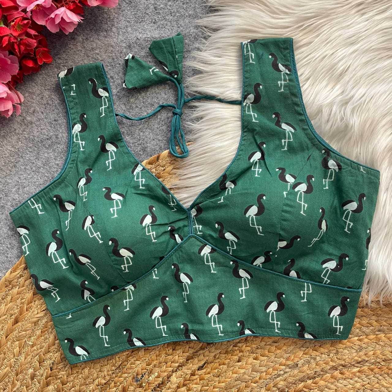 Pure Cotton Readymade Blouse - MYLUXURY LANE ENTERPRISE