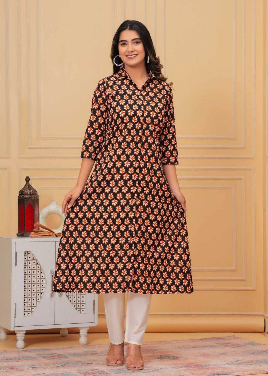 COTTON KURTIS WITH BOTTOM - MYLUXURY LANE ENTERPRISE