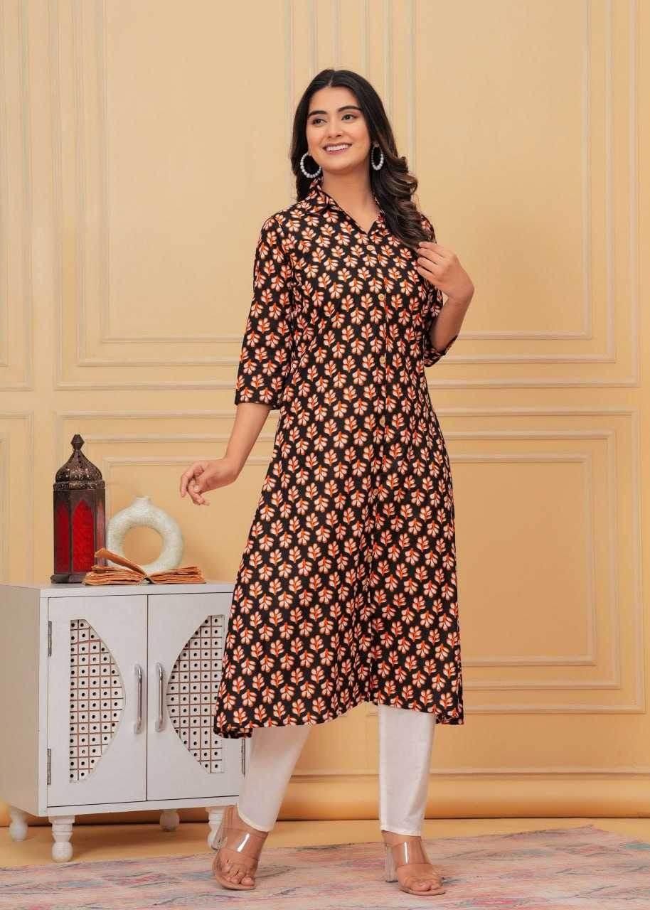 COTTON KURTIS WITH BOTTOM - MYLUXURY LANE ENTERPRISE