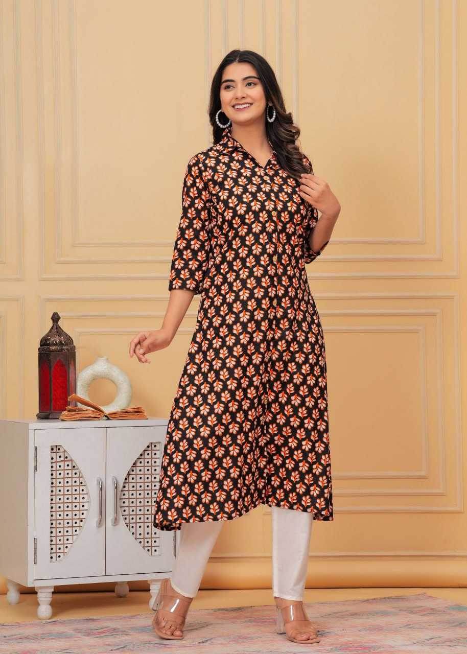 COTTON KURTIS WITH BOTTOM - MYLUXURY LANE ENTERPRISE