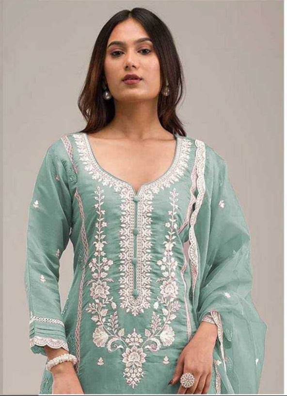 Pure Cotton Embroidered Jaipuri Kurti - MYLUXURY LANE ENTERPRISE
