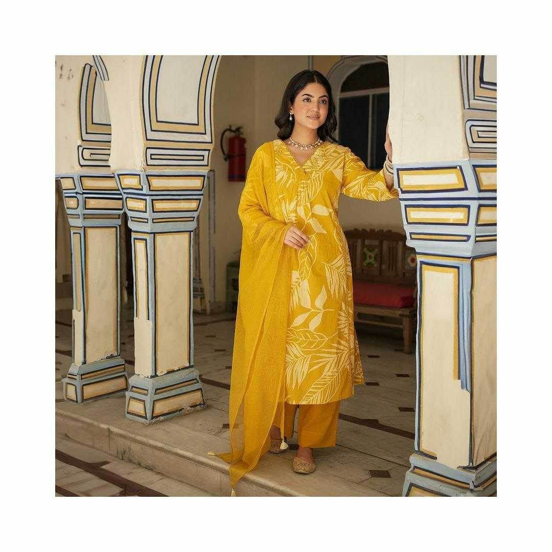Pure Cotton Embroidery Handwork Suit - MYLUXURY LANE ENTERPRISE