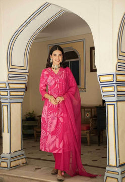 Pure Cotton Embroidery Handwork Suit - MYLUXURY LANE ENTERPRISE