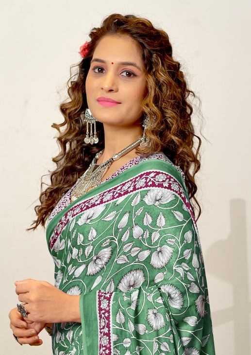 Pure Cotton Mulmul Saree