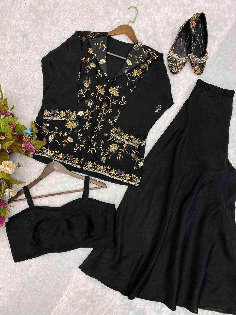 PURE FIYONA INDO WESTERN DRESSES - MYLUXURY LANE ENTERPRISE