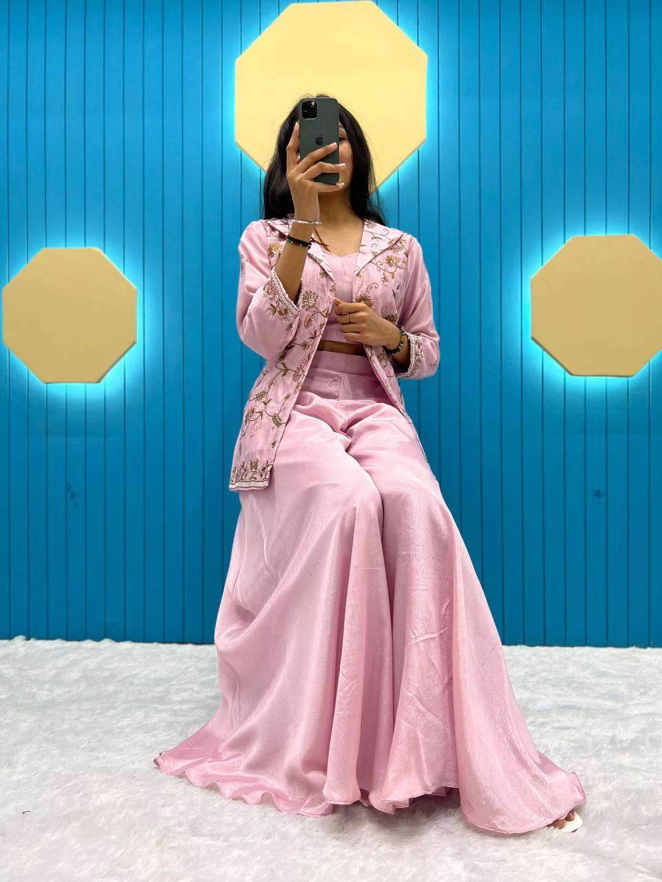 PURE FIYONA INDO WESTERN DRESSES - MYLUXURY LANE ENTERPRISE