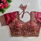 Pure Silk BEADS WORK Sequence Embroidery Blouse - MYLUXURY LANE ENTERPRISE