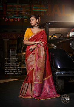 Pure Silk Sarees With Blouse