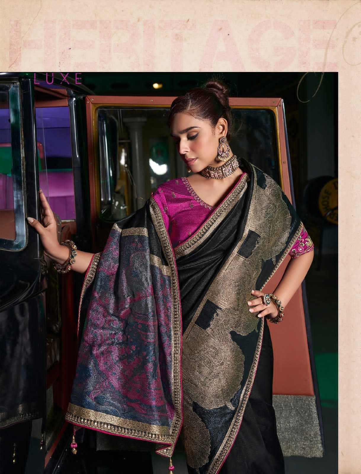 Pure Silk Sarees With Blouse