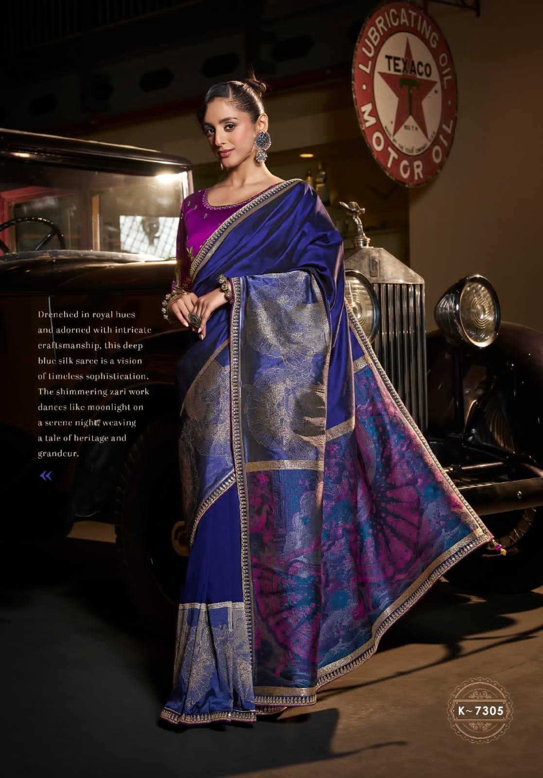Pure Silk Sarees With Blouse