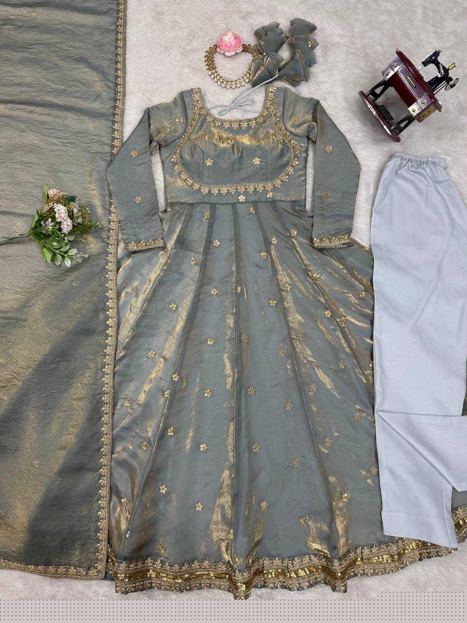 Pure Silk  Gown