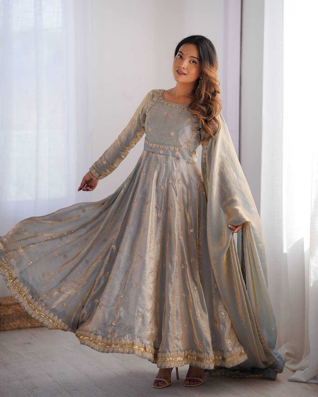 Pure Silk  Gown