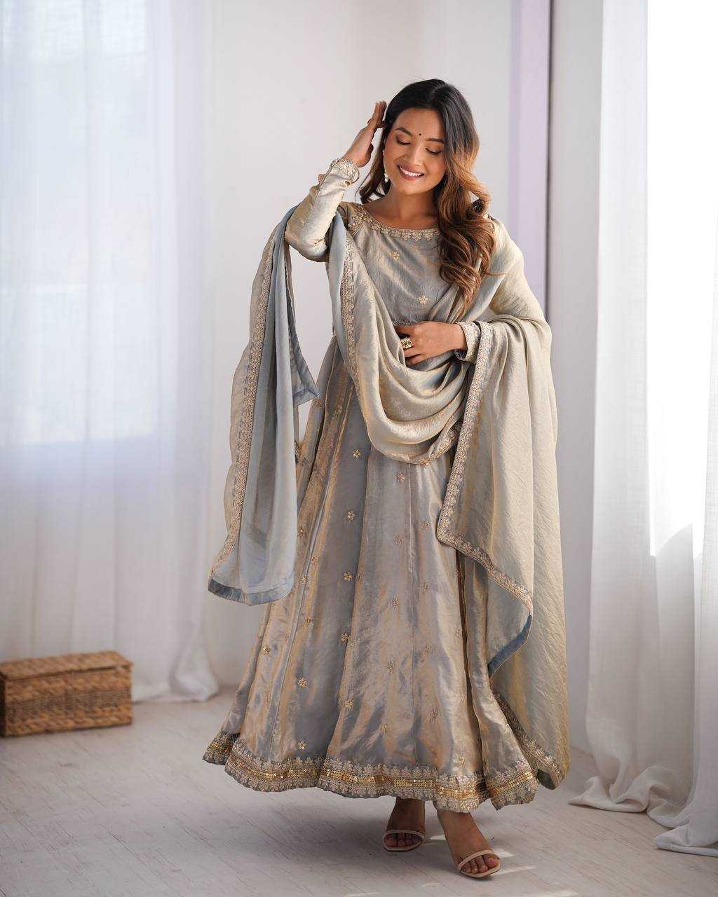 Pure Silk  Gown
