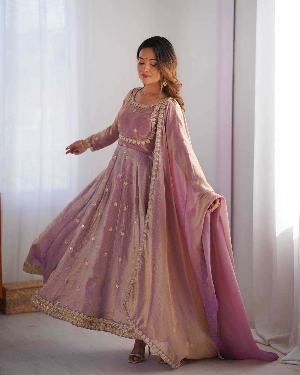 Pure Silk  Gown