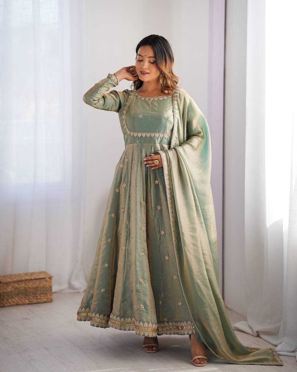 Pure Silk  Gown