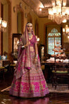 Pure Silk Rajwada Wedding Embroidered Lehenga for Brides - MYLUXURY LANE ENTERPRISE