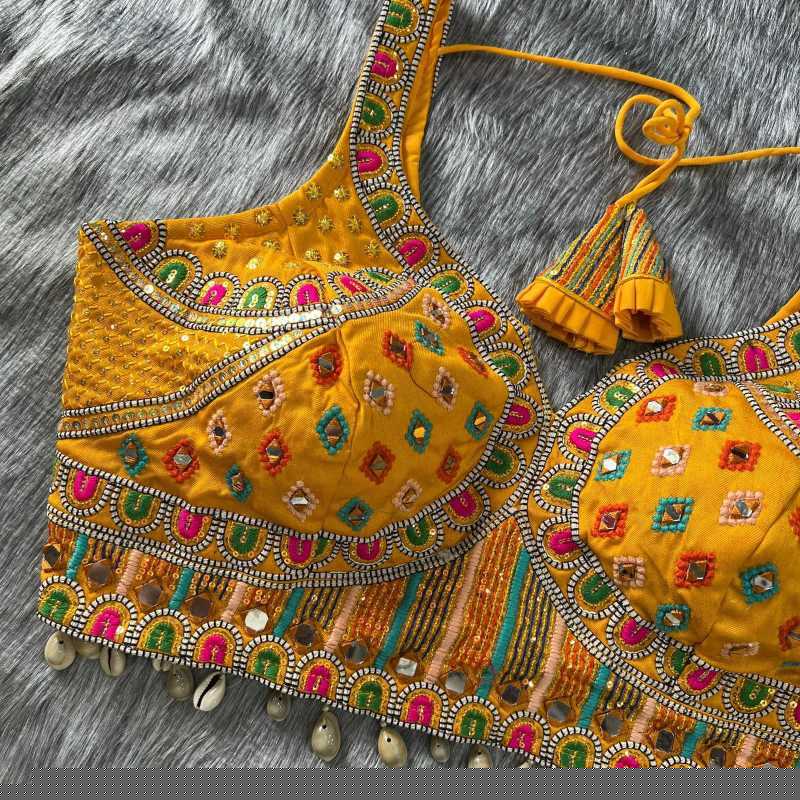 Pure Soft Readymade Embroidered Blouse - MYLUXURY LANE ENTERPRISE